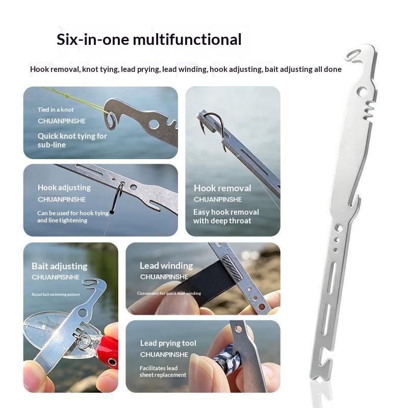 Hot Sale 6 In 1 Stainless Stee - Fishing Hook Remover recension och pris