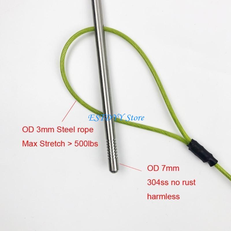 G6DE Fish Stringer Stainless C - Fishing Hook Size recension och pris