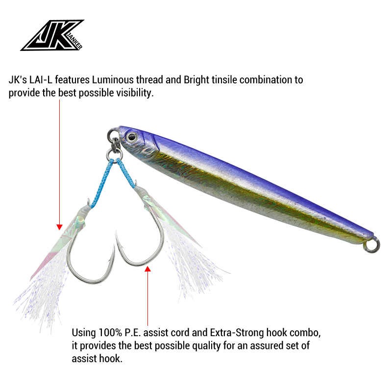 JK LAI-L Shore Jigging Light A - Fishing Hook Assortment recension och pris