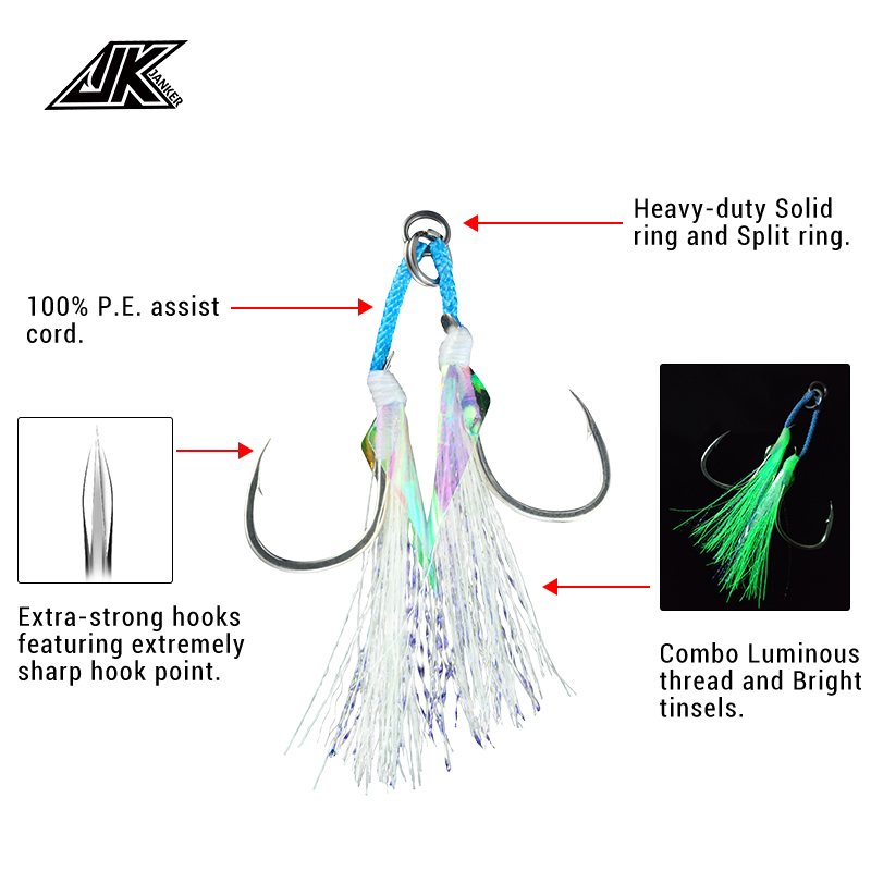 JK LAI-L Shore Jigging Light A - Fishing Hook Assortment recension och pris
