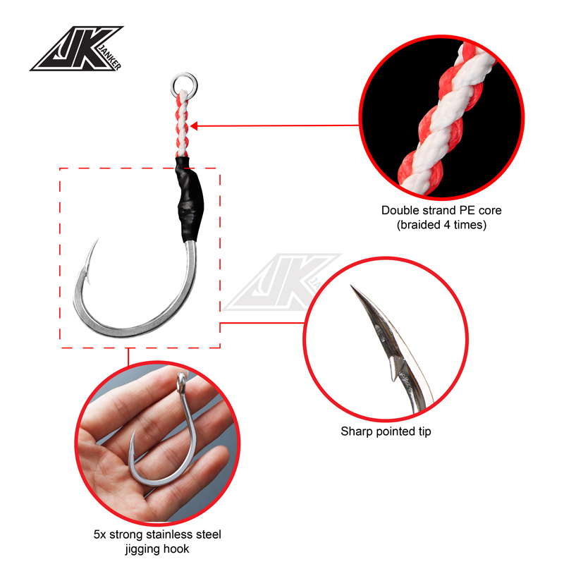 JK HVS Heavy Power Assist 7/0~ - Fishing Hook Assortment recension och pris