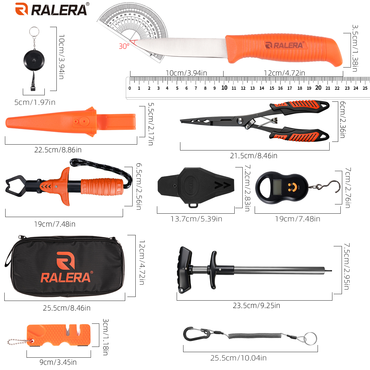 RALERA Fishing Gear Tool Kit F - Fishing Hook Sharpener recension och pris